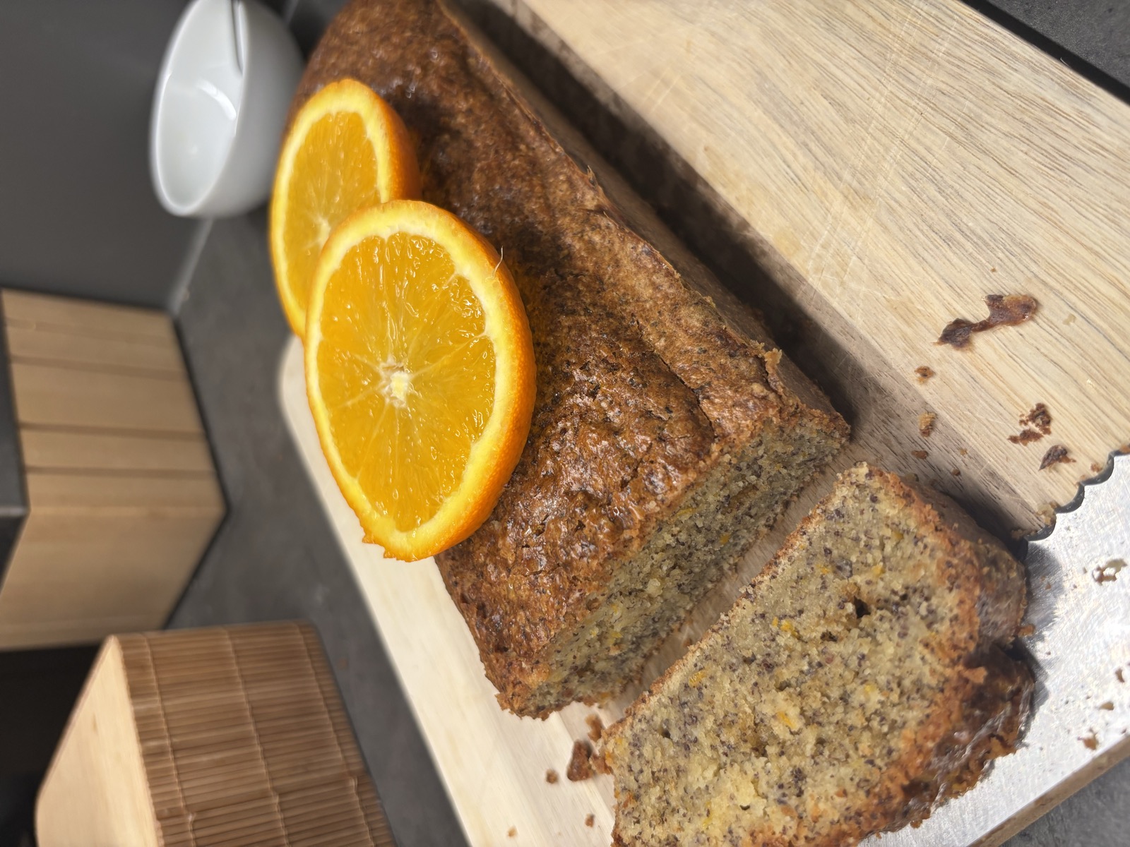 Mákos-narancsos loaf